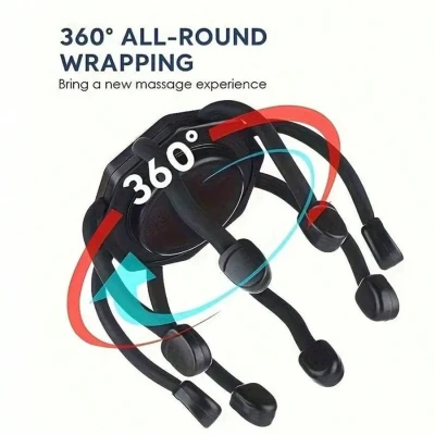 360 Degree Cordless Relaxing Head Massager